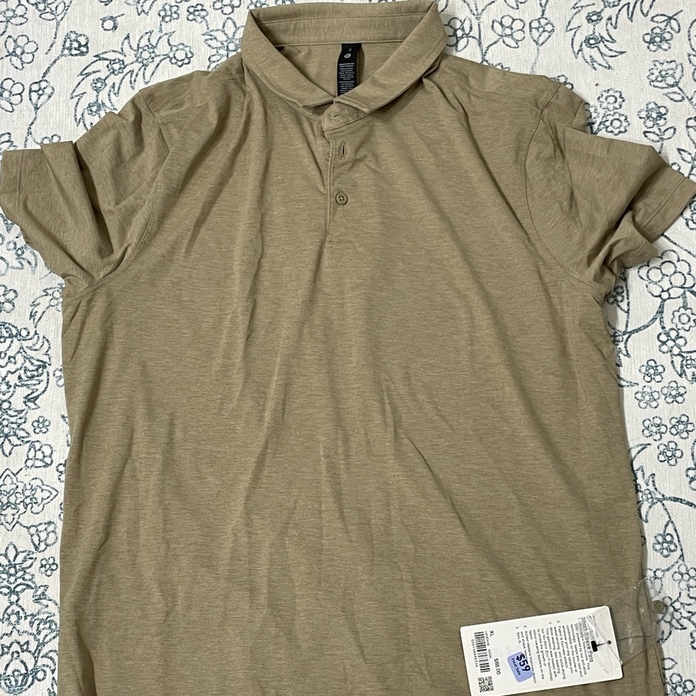 Lululemon evolution short sleeve polo